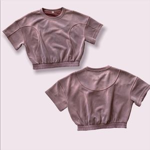 lululemon softstreme gathered t-shirt